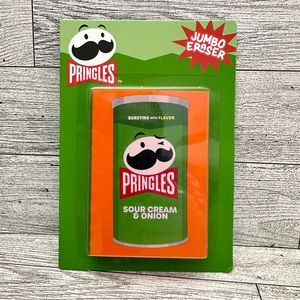 Pringles Sour Cream & Onion Jumbo Eraser School Supply Collectible Kelloggs